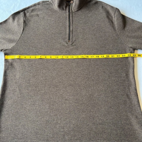 Jos. A. Bank Reserve 1/4 zip pullover shirt - Picture 7 of 11